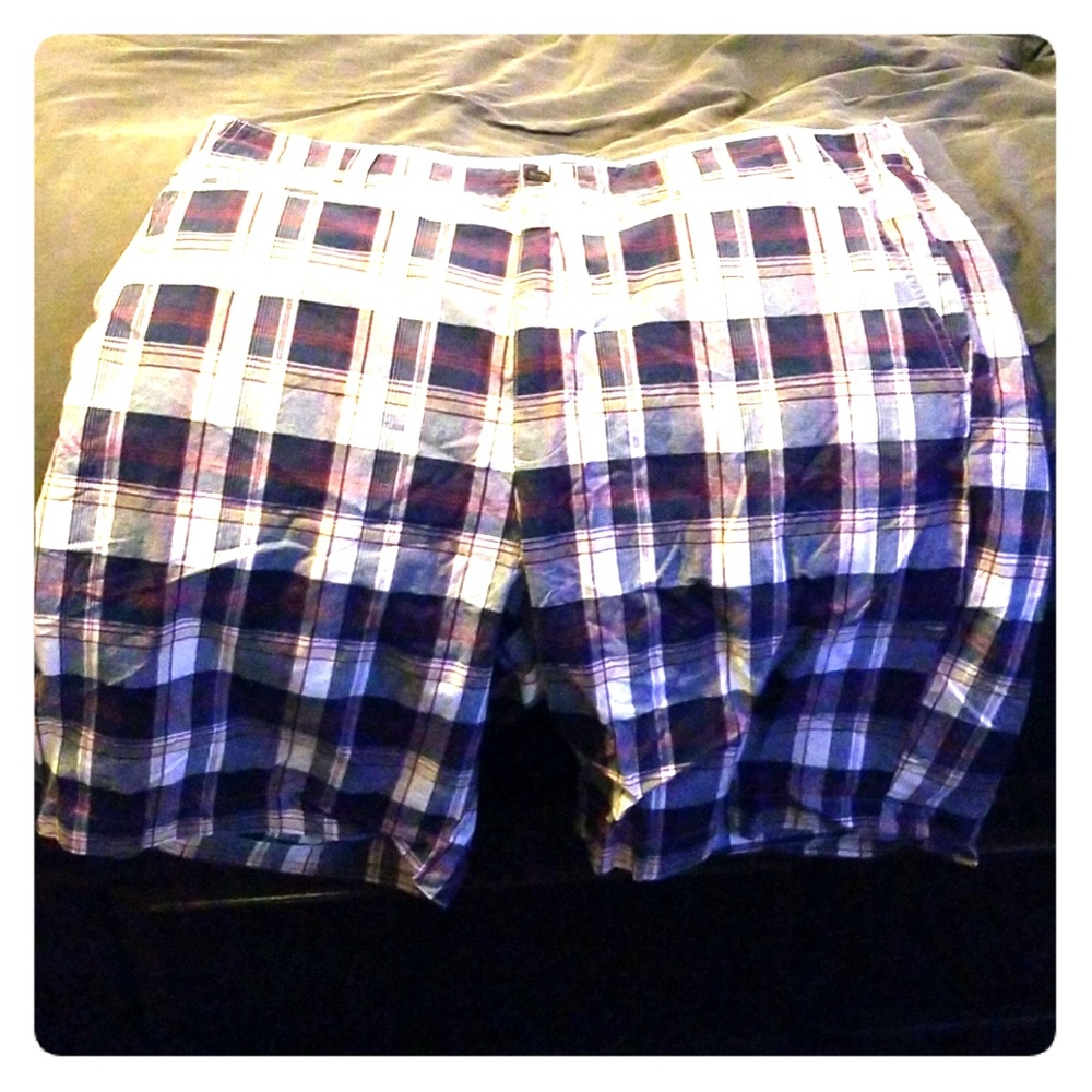 Chaps plaid shorts